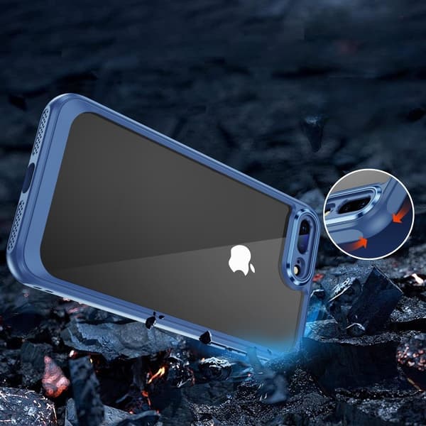 Skal till iPhone 7 Plus / 8 Plus, ERBORD Impact Guard, blå
