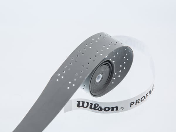Wilson Overgrip Sticky Perforated Tennis Grip - Harmaa