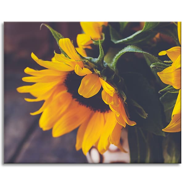 Canvastaulu Botany Auringonkukat 100x80 cm