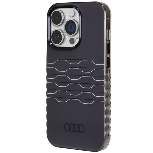 Audi IML MagSafe -kotelo iPhone 14 Prolle, musta