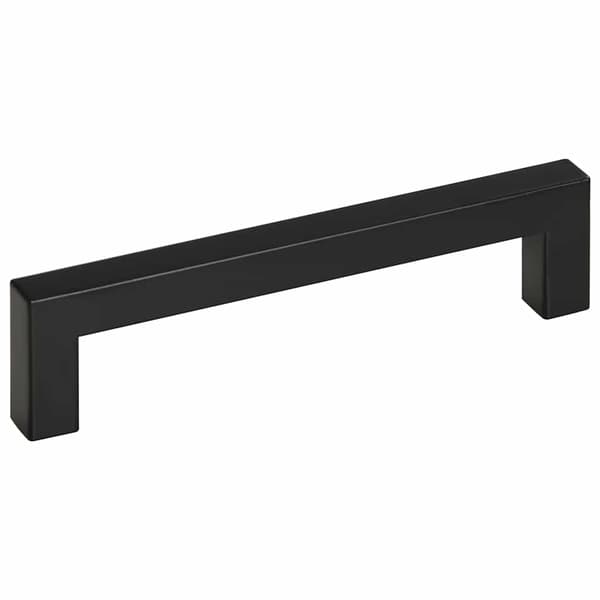 vidaXL skabsgreb 10 stk. sort 128 mm rustfrit stål