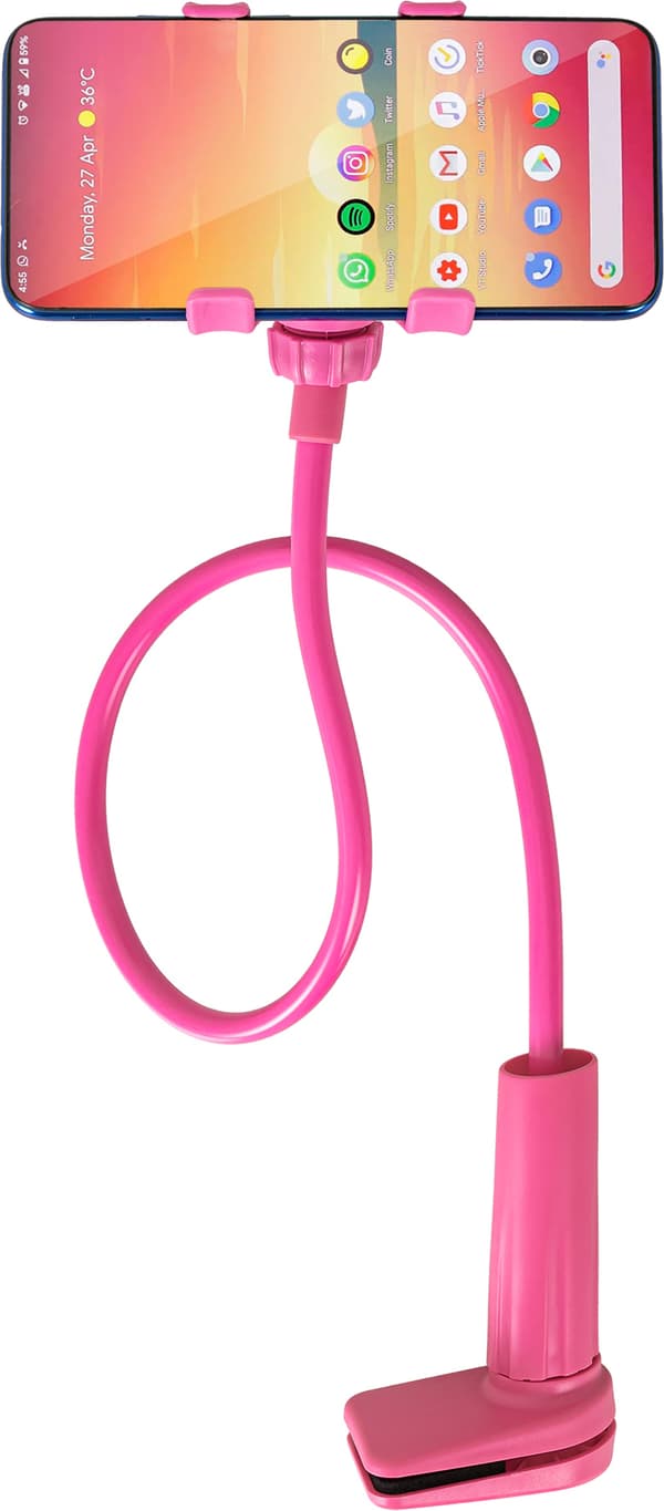 Säädettävä puhelinpidike Pinkki UUSI