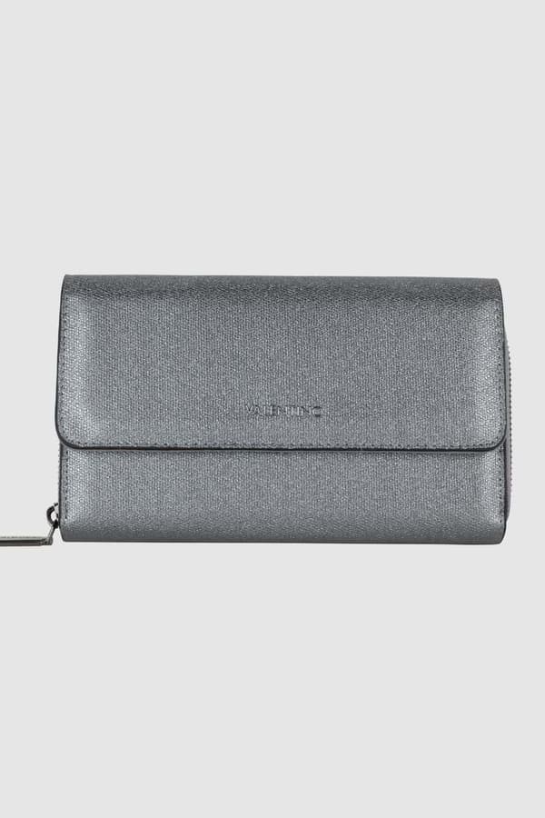 Valentino Kalua Pochette Silver Chain Plånbok