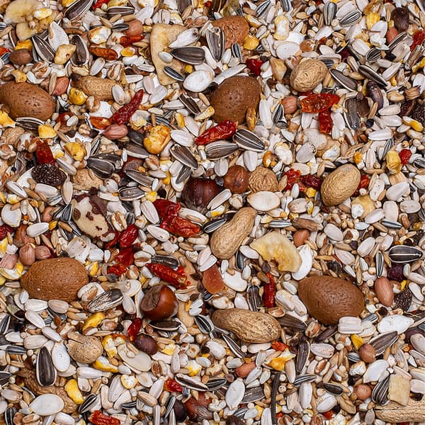 Deli Nature Birdelicious Exquisit Nuts 750g - tilskudsfoder til papegøjer