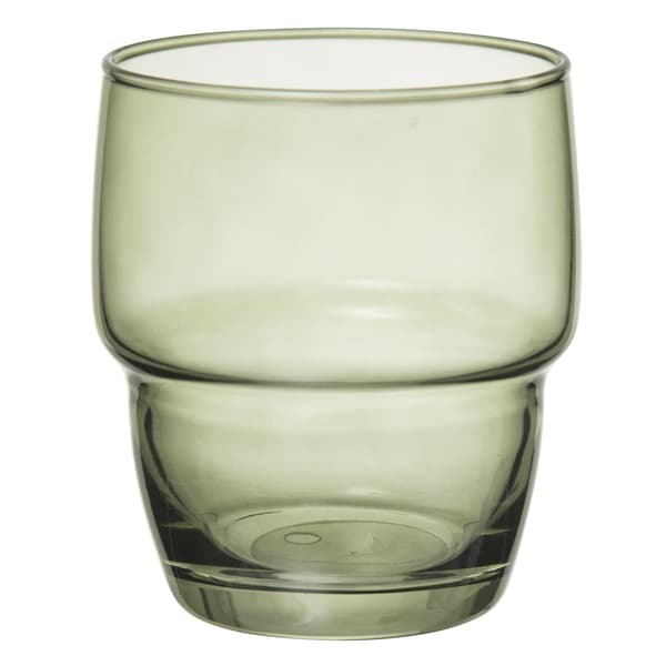 6 värikkään lasin setti, 280 ml