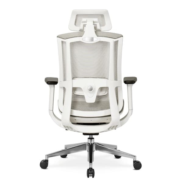 SKY Ergonomisk Drejelig Kontorstol, Beige, Moderne