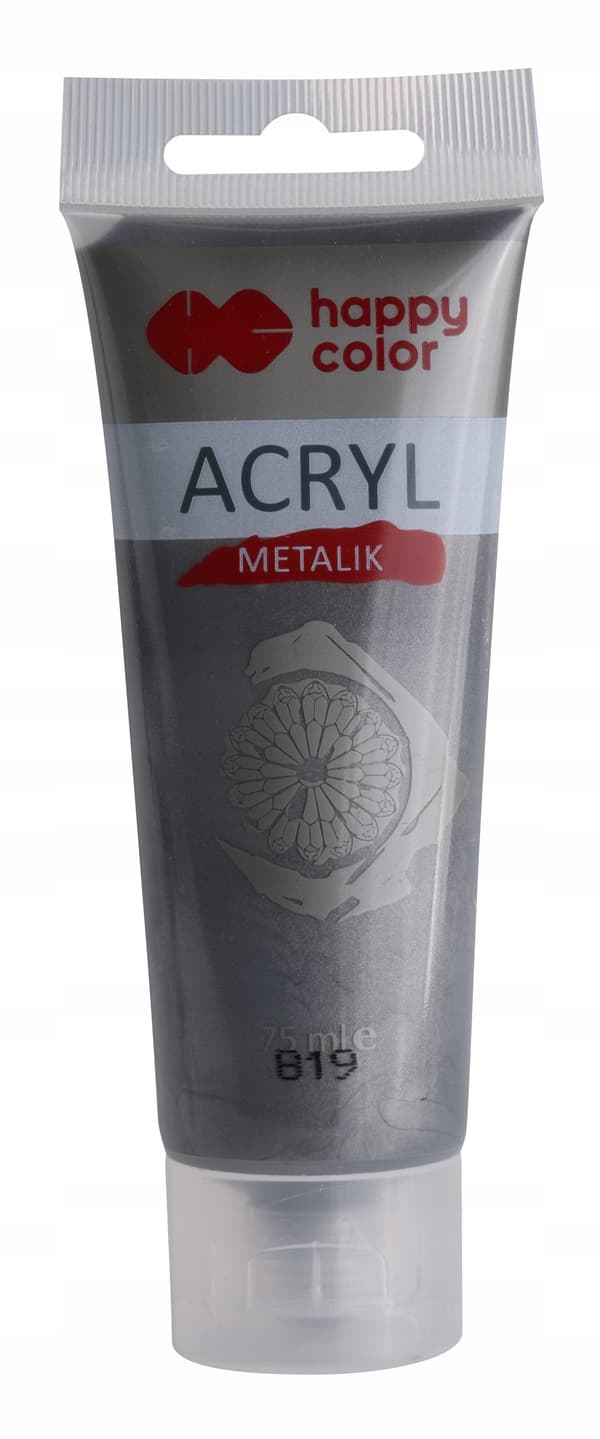 AKRYLFÄRG 75ML SVART SILVER (819) 9808
