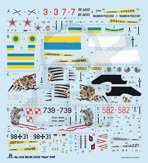 I1432 1:72 Mil Mi-24P/Mi-35P