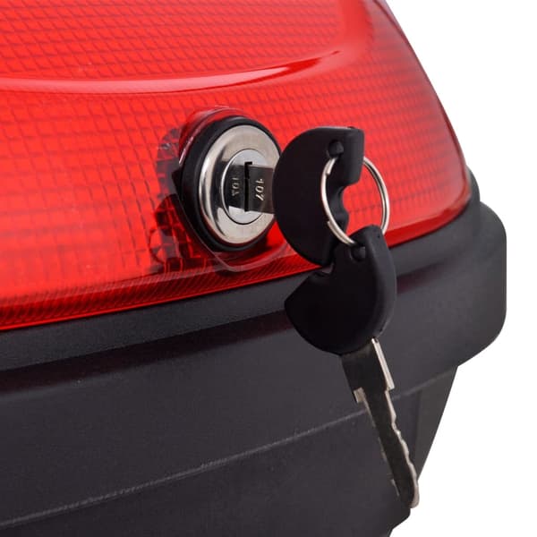 72 l motorcykelbagagerum