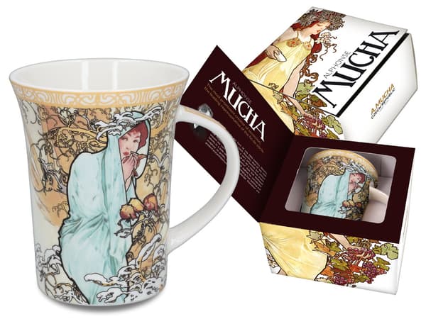 Carmani, Alfons Mucha-mugg, Fyra årstider - Vinter