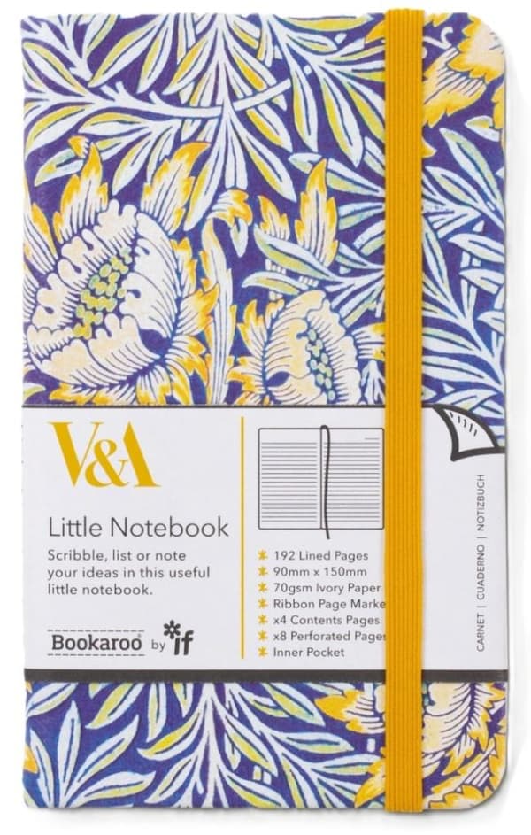 Bookaroo Notesbog A6 Morris Tulip & Willow