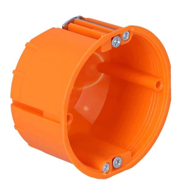 Infälld gipsdosa, kakel, orange P 60KF