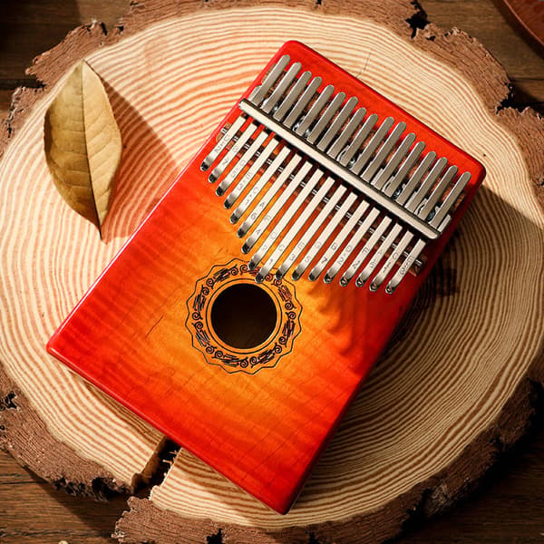 Kalimba 17 ton Hluru KG-GradientRöd