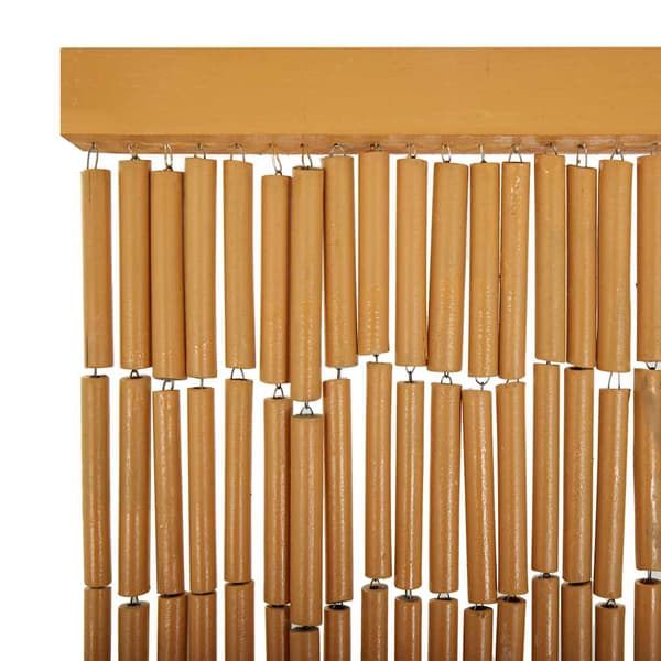 vidaXL Dörrgardin i bambu 90 x 200 cm