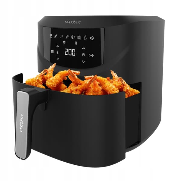 Cecotec Cecofry Absolute 7600 -ilmakeitin, rasvaton friteerauskeitin