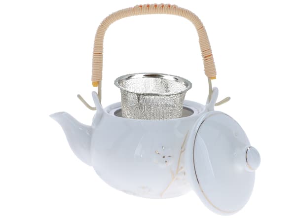 Keramisk elkedel med infuser