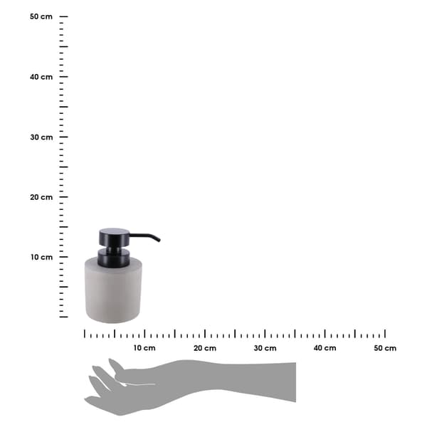 Signature grå sæbedispenser