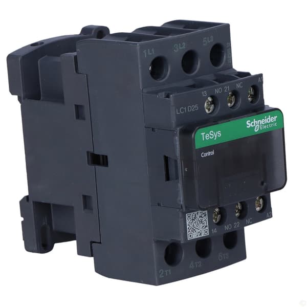 Effektkontaktor TeSys D AC3 25A 3P 1NO 1NC spole 230VAC boxterminaler