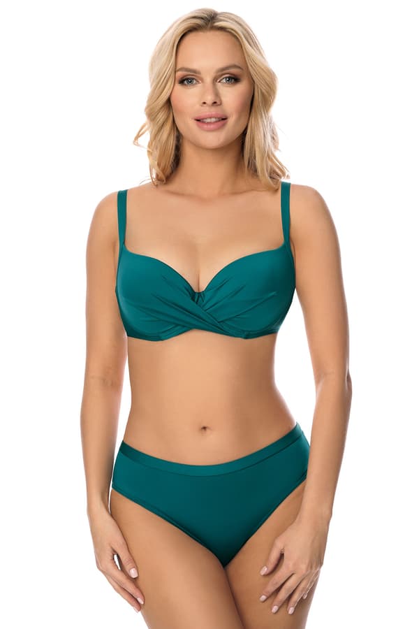 Vivisence 3209 grøn 75e badedragt bh med polstring