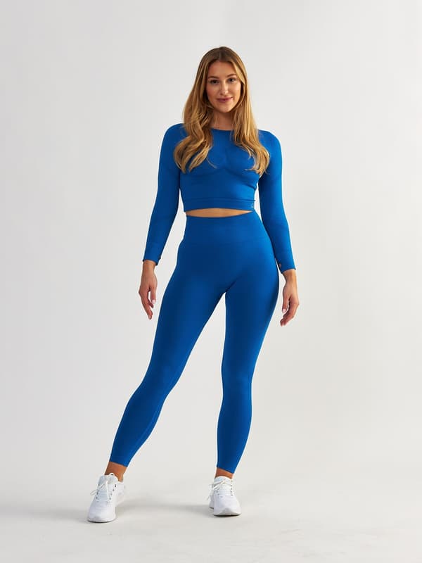 Shaping Leggings - Power Up! Klassisk Blå XS