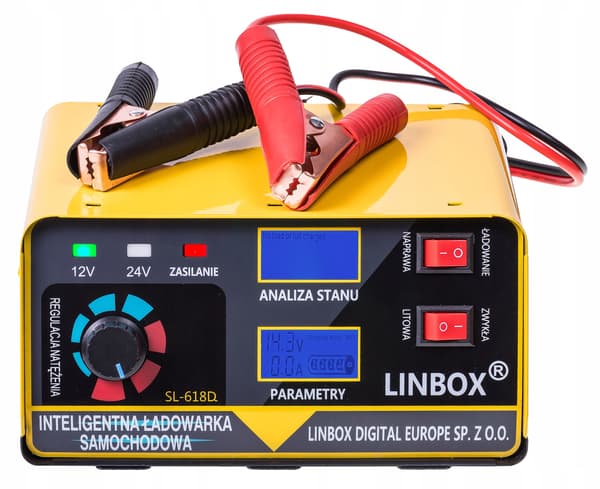 Bilbatteriladdare 24V 12V 30A