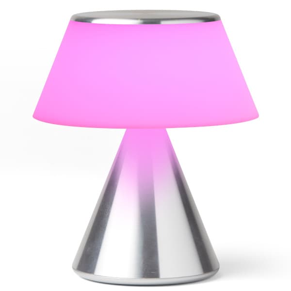 Lexon Luma M LED-lampa i silver