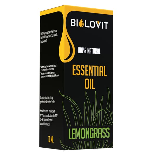 Bilovit - Citrongräs eterisk olja 10ml