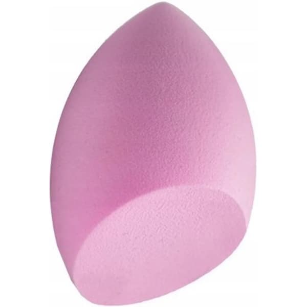 Lyserød, skrå makeup-blender-svamp