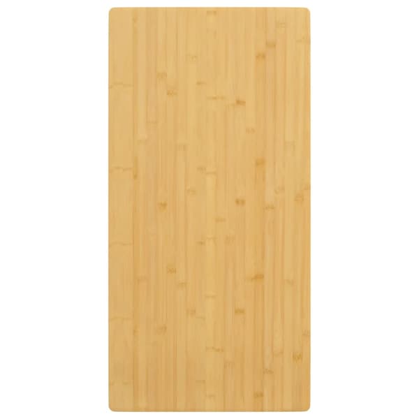 vidaXL Skärbräda 100x50x4 cm bambu