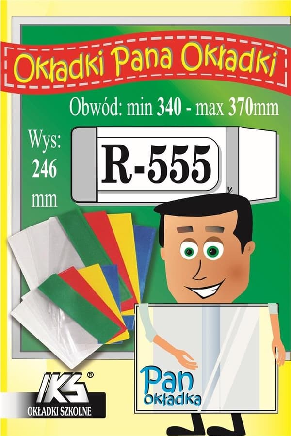 Justerbart bokomslag R555 (25 st) IKS