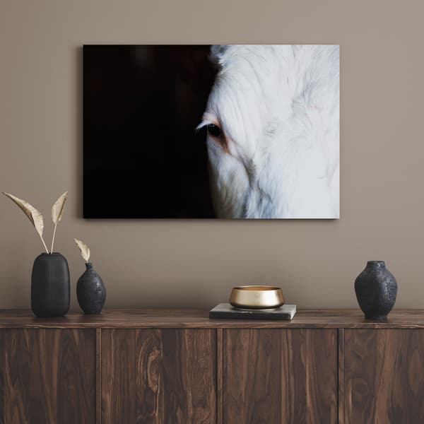 Lærredstryk Dyr Koøje 100x60 cm