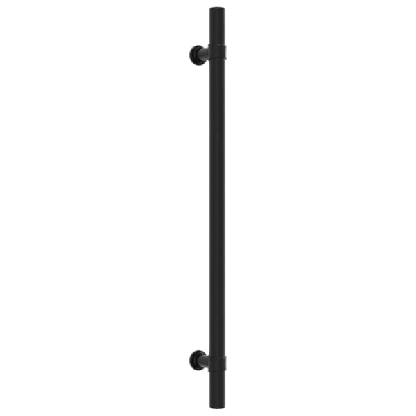 vidaXL skabsgreb 10 stk. sort 224 mm rustfrit stål