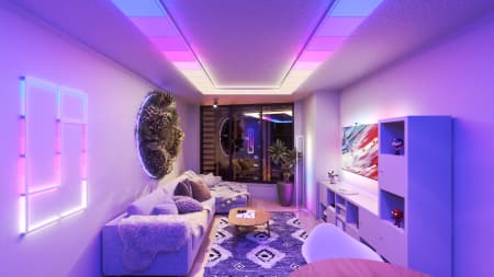 Nanoleaf Skylight Expansion Pack - loftslampepanel (1 stk.)