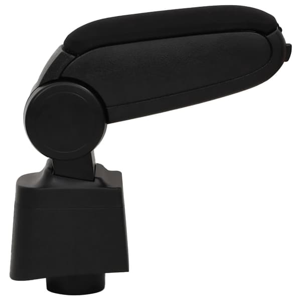 vidaXL bilarmlæn, sort, 12x34x(35-47) cm, ABS