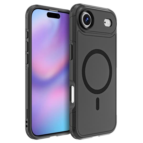 iPhone Air Armor -kotelo, MagForce MagSafe, musta