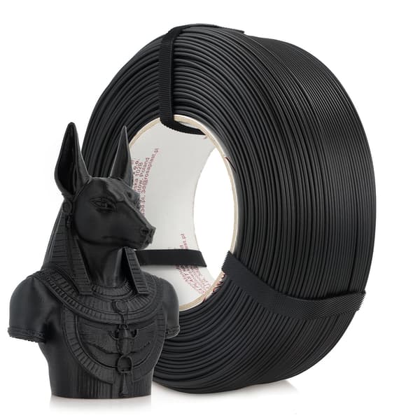 FILAMENT 3D Refill PLA-CF Mat Kulstofsort (1 kg / 1,75 mm)