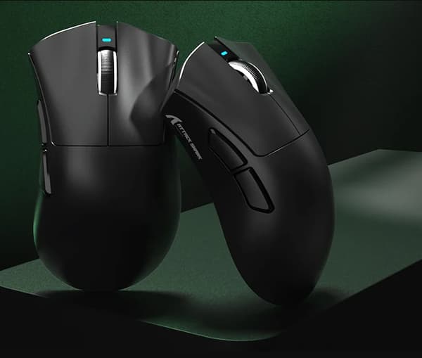 Attack Shark V3 Trådløs Optisk Gamingmus Sort 25000 DPI