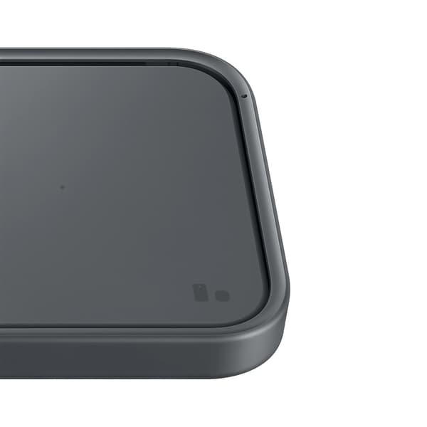 Superhurtig trådløs induktiv oplader 15W sort
