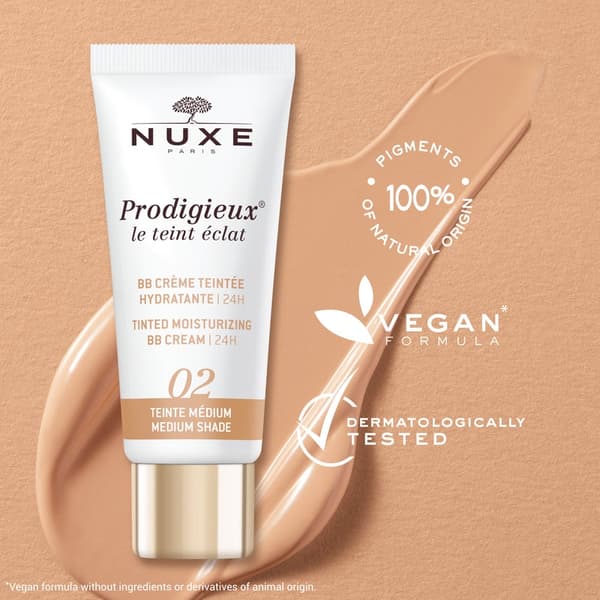 Nuxe Prodigieux Teint Eclat 02 Medium BB Cream 30 ml