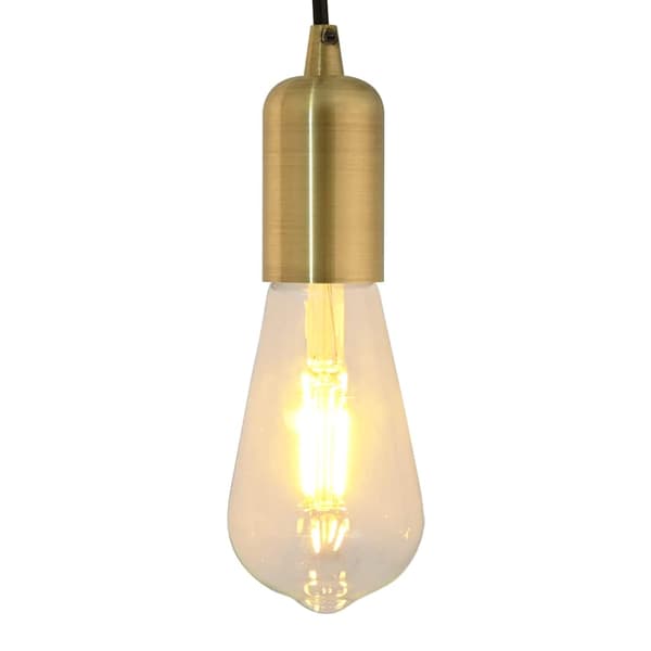 vidaXL lampeholdere 2 stk. bronze E27