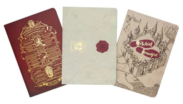 Harry Potter. Välkommen till Hogwarts Planner Notebook Collection. Set med 3