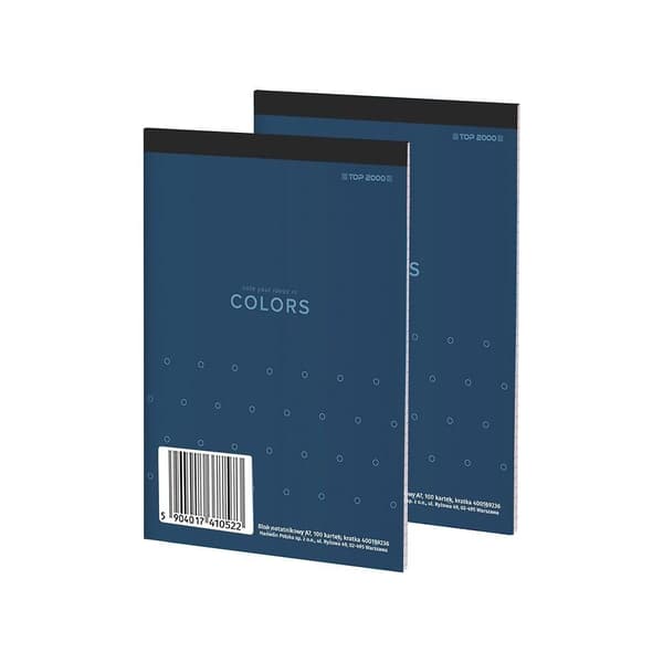 Notesblok A7/100.000 farver (10 stk.)