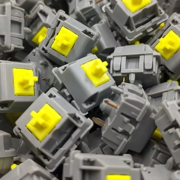 Durock Sunflower Switch 35 stk. Switch til smurt mekanisk tastatur