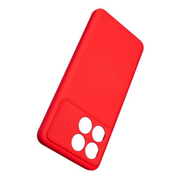 Beline Silikone Etui til Xiaomi Poco F6 Pro Rød