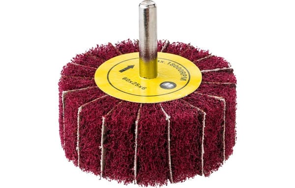Lamskive, 63,5 x 6 mm, skaft, P40