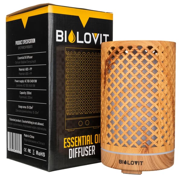 Bilovit ultraljudsdiffusor för eteriska oljor