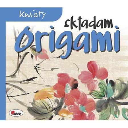 Blommor. Jag viker origami.