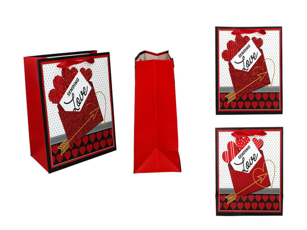 Lille gavepose - Valentinsdag (1 af 4 designs)