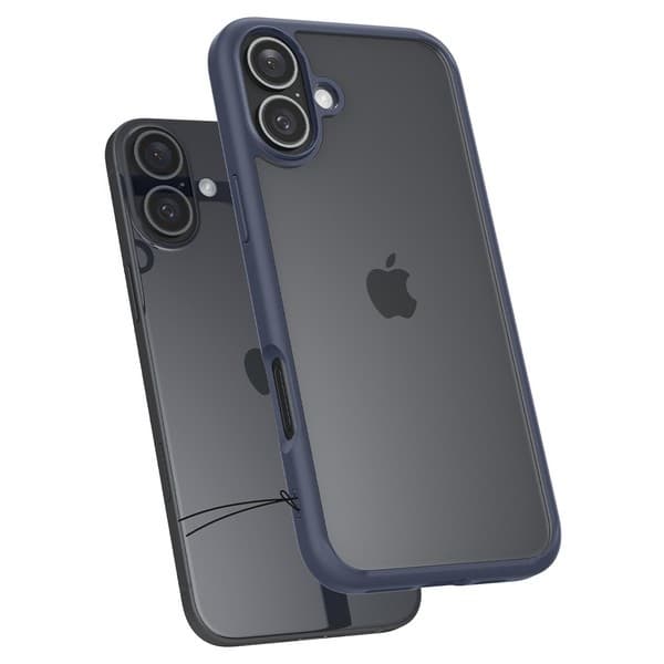 Spigen Ultra Hybrid iPhone 16 6,1" marinblå ACS08202