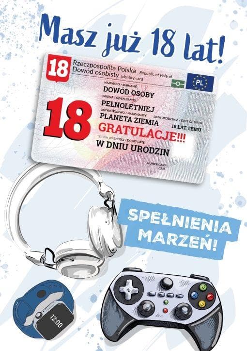 Syntymäpäiväkortti 18